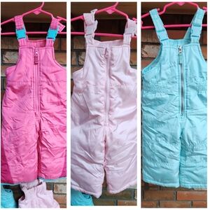 3 Snow Bibs